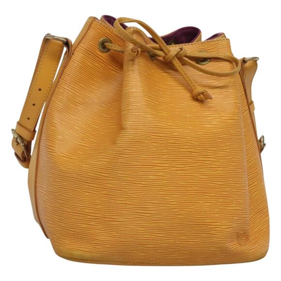 LOUIS VUITTON Epi Petit Noe Shoulder Bag Yellow M44109 - Picture 1 of 16